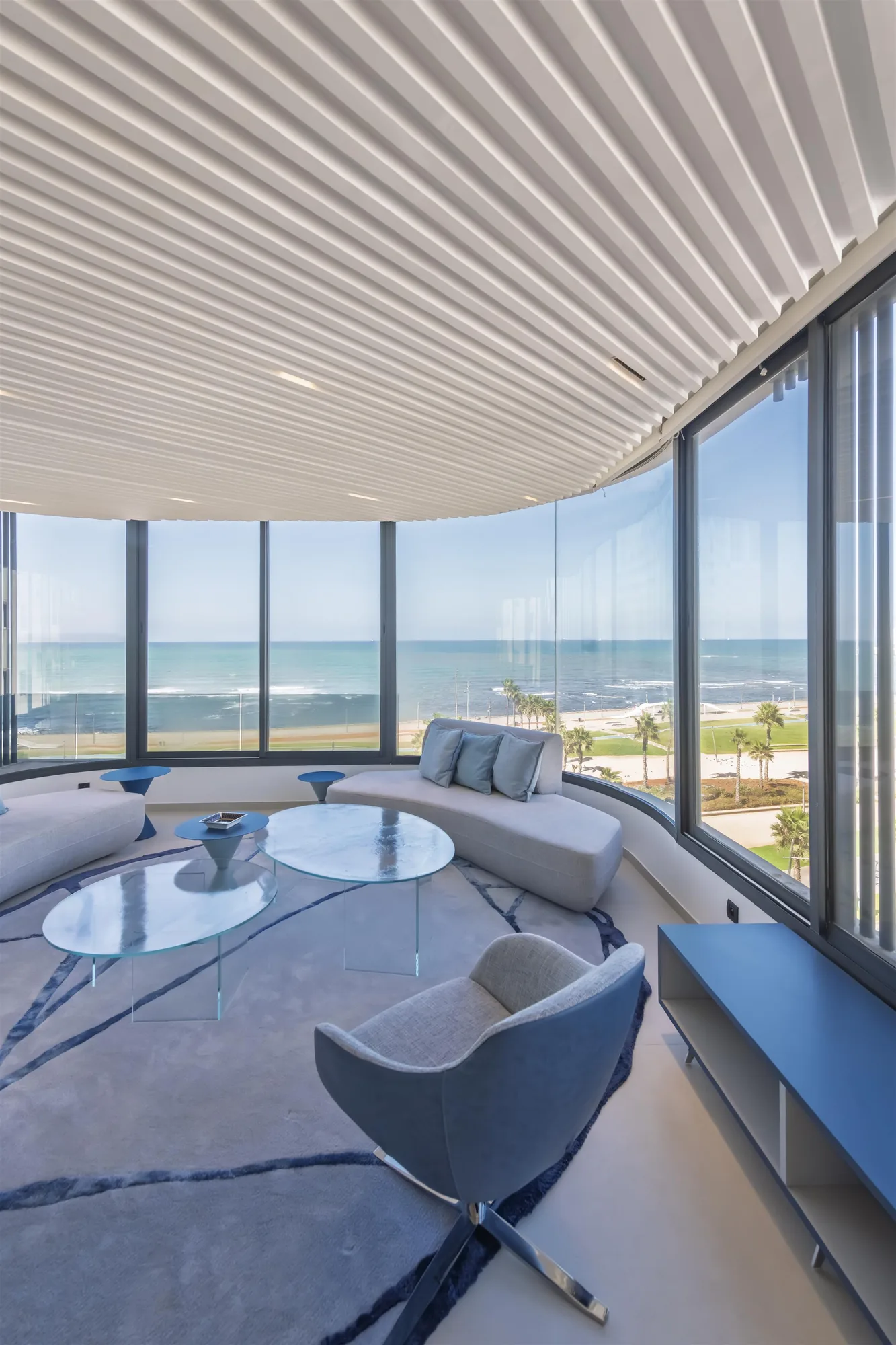 Vue panoramique Bureau B2 Casablanca — Atelier Mouna Bennani