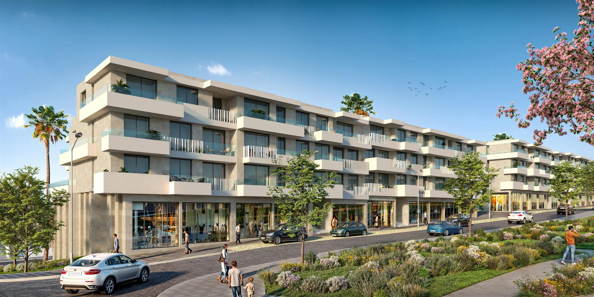 Espace commerce Lotissement Campus — Atelier Mouna Bennani
