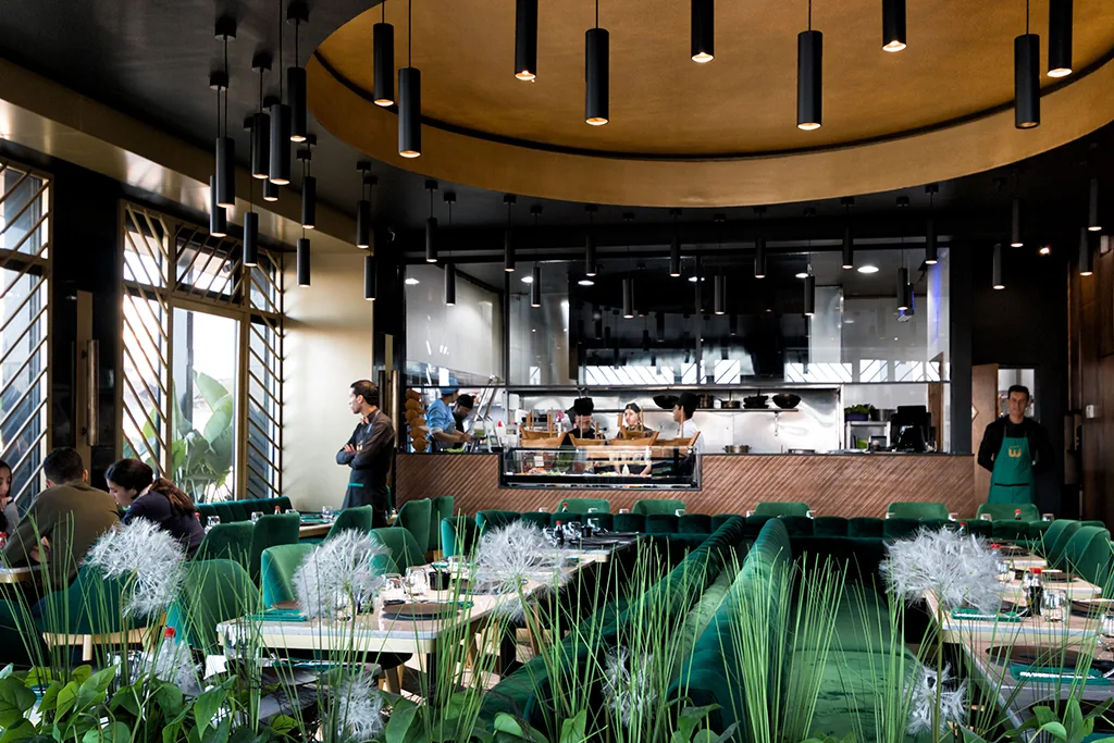 Vue panoramique Restaurant Wakame — Atelier Mouna Bennani