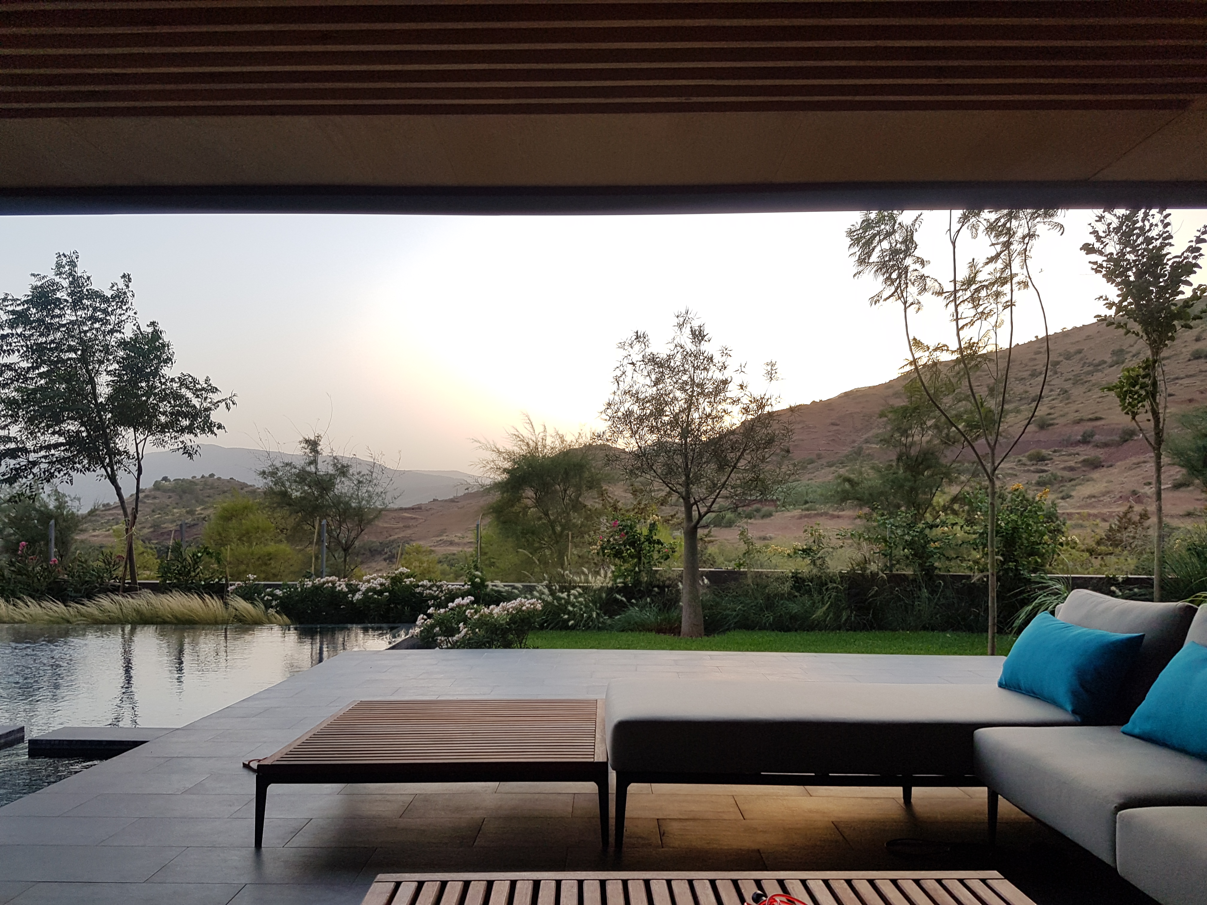 Espace nuit Villa B1 — Atelier Mouna Bennani