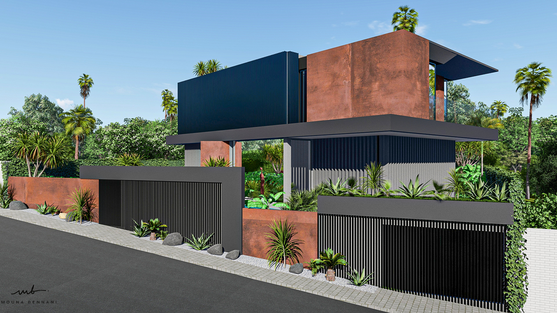 Architecture Villa B3 — Atelier Mouna Bennani