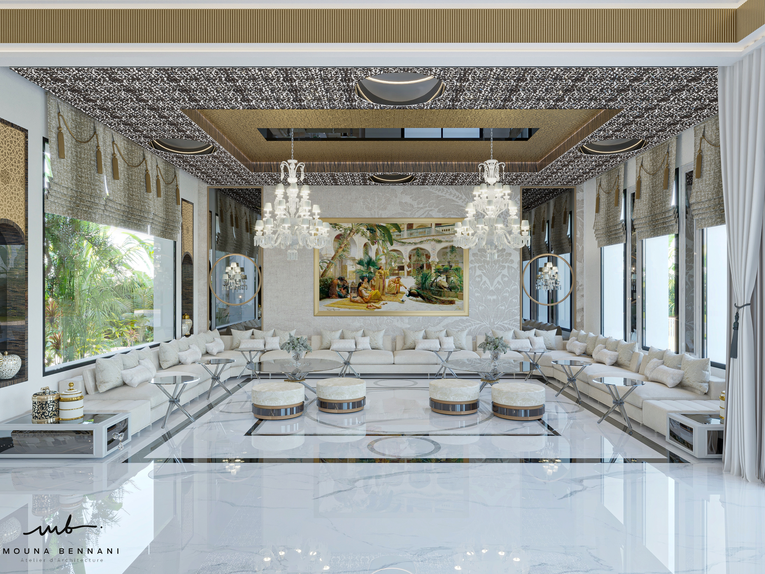 Dressing Villa J1 — Atelier Mouna Bennani