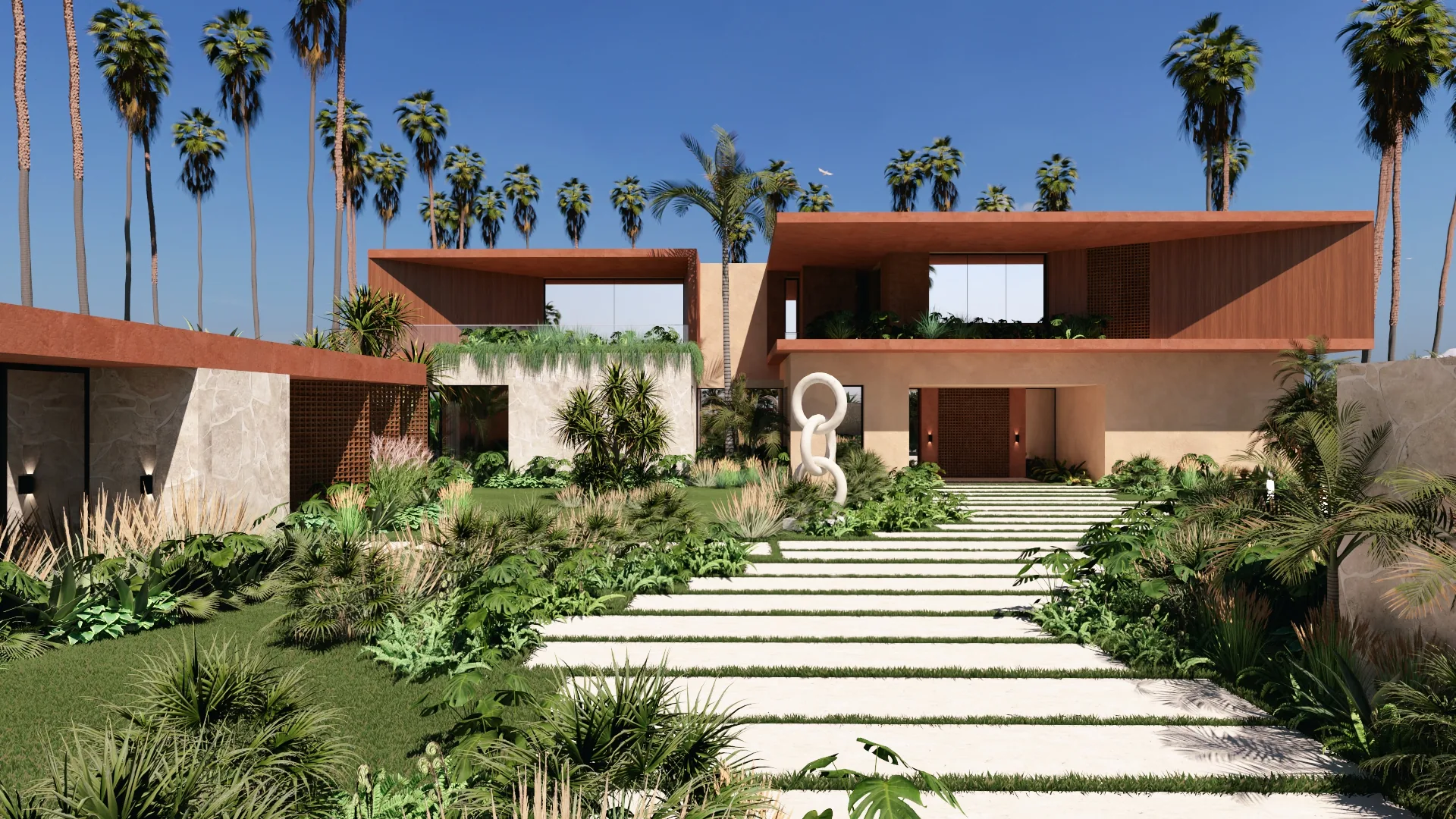 Intérieur Villa M1 Marrakech — Atelier Mouna Bennani