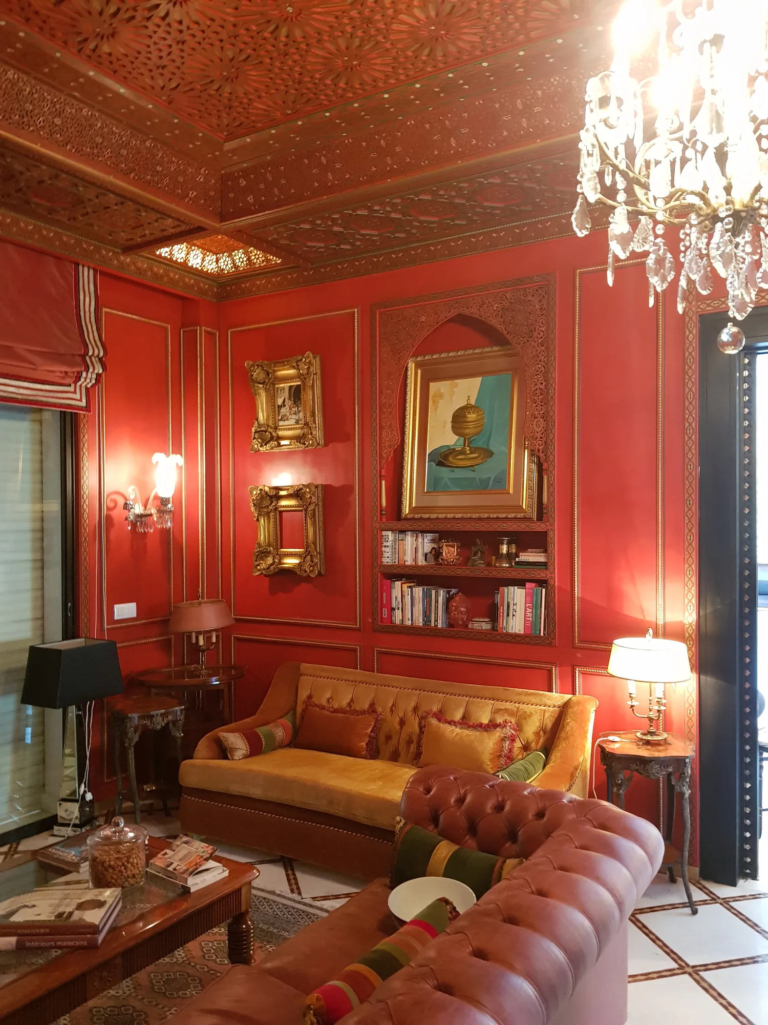 Salon Villa Tama Tanger — Atelier Mouna Bennani