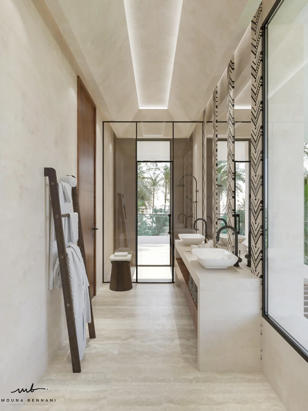 Espace nuit Villas Assinie Assinie Abidjan — Atelier Mouna Bennani