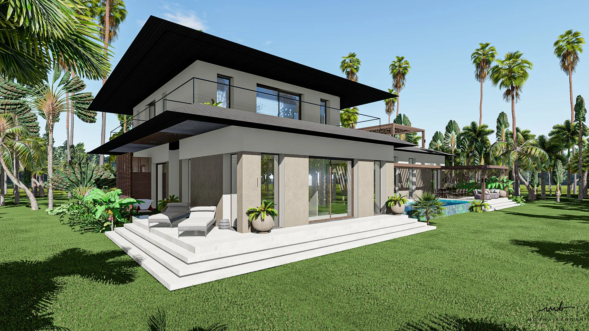 Ensemble Villas Assinie Assinie — Atelier Mouna Bennani