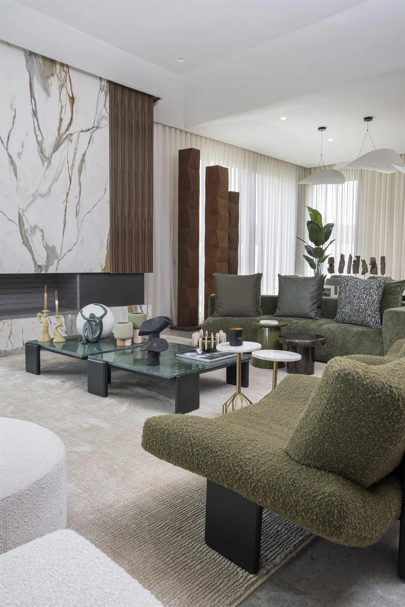 Chambre principale Villas Campus Rabat — Atelier Mouna Bennani